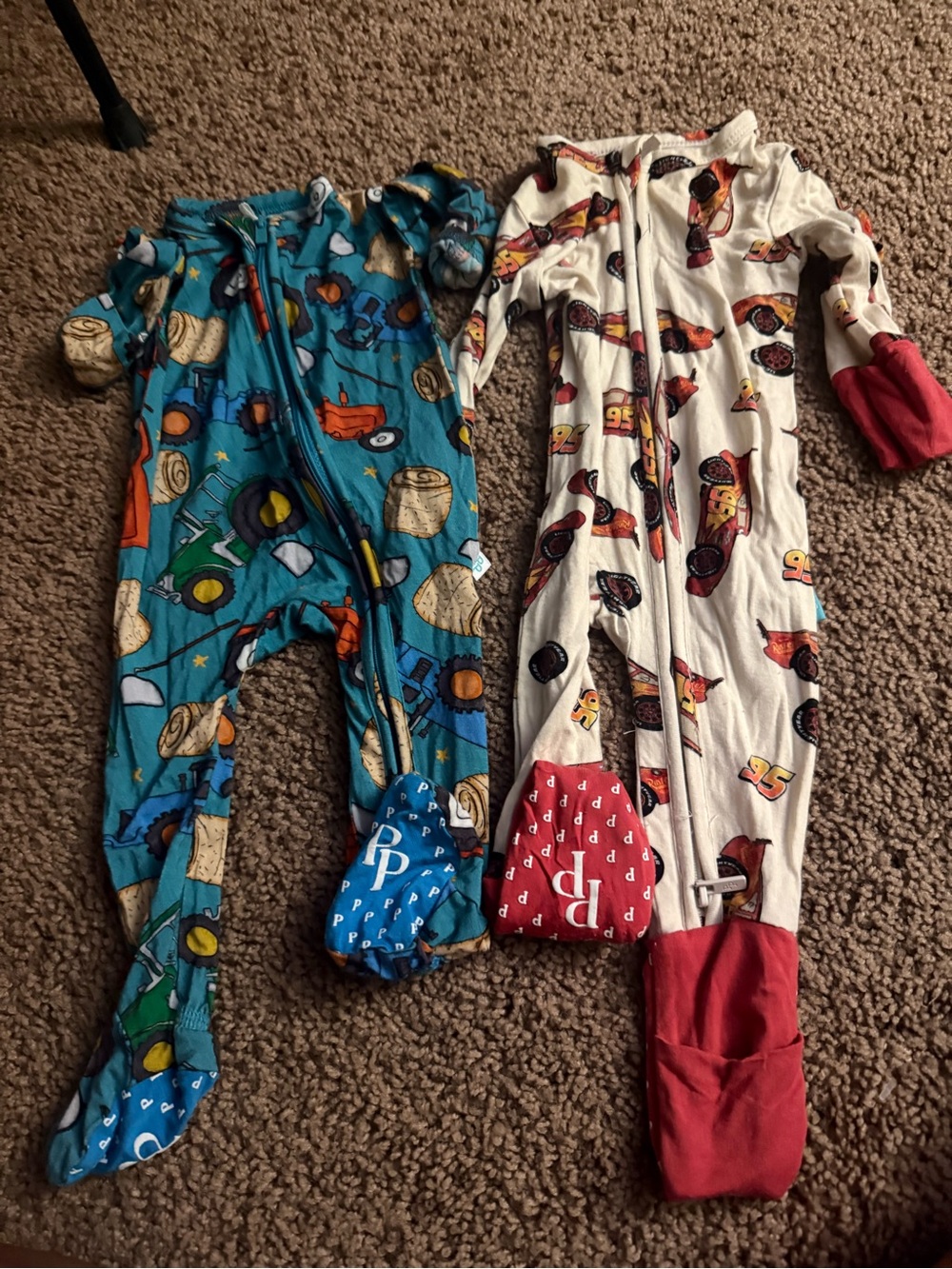 Posh peanut Kids One-Piece Footed Pajama -